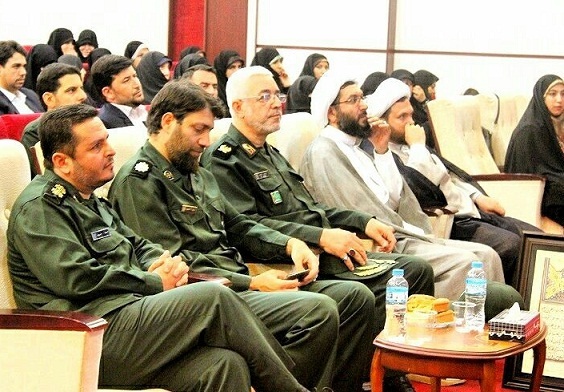آئین تکریم و معارفه فرمانده ناحیه مقاومت بسیج حبیب بن مظاهر برگزار شد