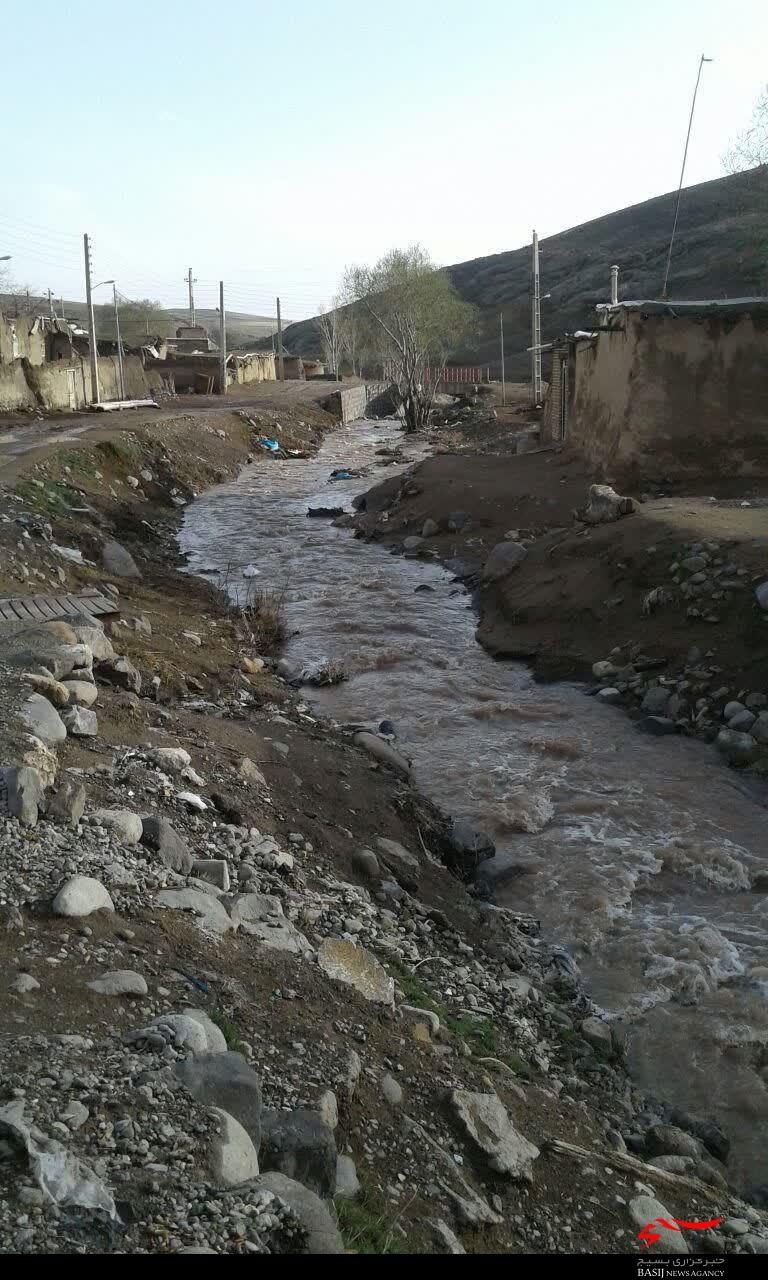 ساخت دیوار ساحلی رودخانه روستای استیلی در سراب کلید می خورد