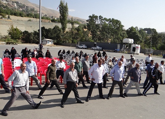 همایش پیاده روی خانوادگی پیشکسوتان نیروهای مسلح استان تهران