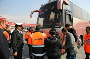 کنترل‌ و رصد فنی و ایمنی ناوگان به شکل مستمر در ایام اربعین