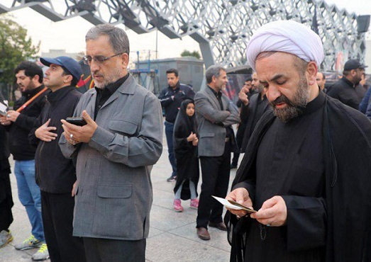 پیاده‌روی جاماندگان اربعین حسینی در تهران برگزار شد