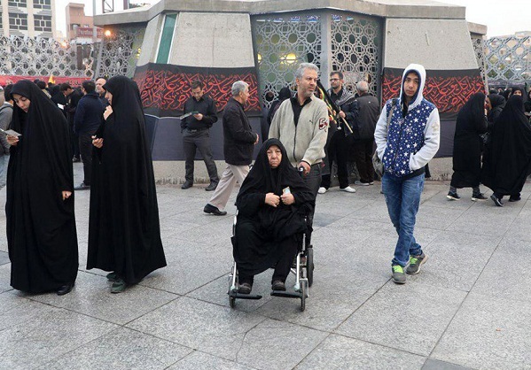 پیاده‌روی جاماندگان اربعین حسینی در تهران برگزار شد