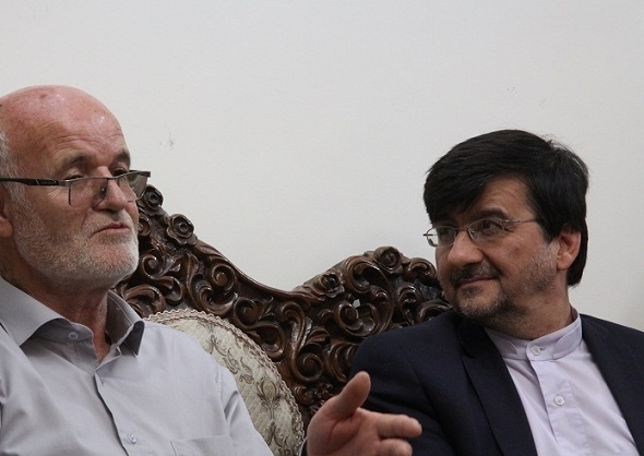 دیدار سردار یزدانی و سردار آذرنوش با خانواده شهید صفری