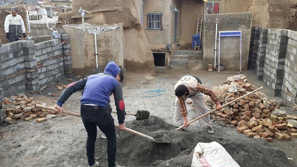 برگزاری اردوی جهادی دانش‌آموزان تویسرکانی در مناطق محروم