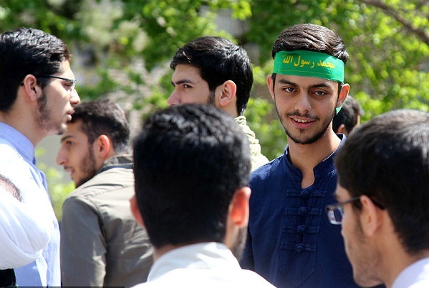 تجمع طلاب و روحانیون سپاه تهران بزرگ در حمایت از سپاه پاسداران