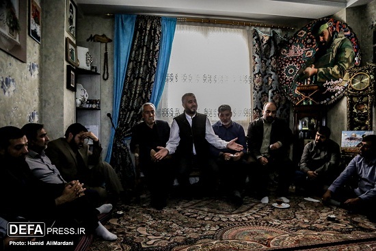 پیکر مطهر شهید مدافع حرم &laquo;مجید قربانخانی&raquo; تفحص شد