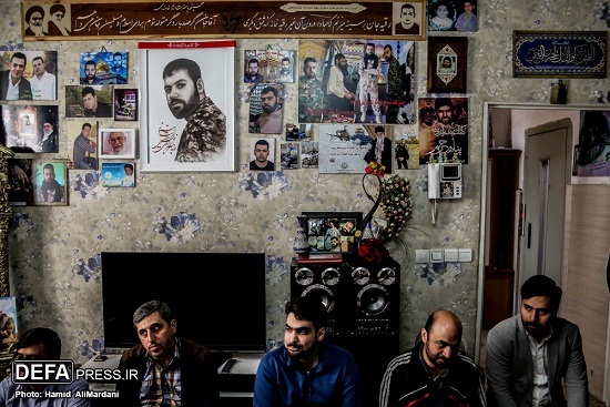 پیکر مطهر شهید مدافع حرم &laquo;مجید قربانخانی&raquo; تفحص شد