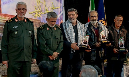 یادواره شهدای مدافع حرم منطقه 18 تهران برگزار شد