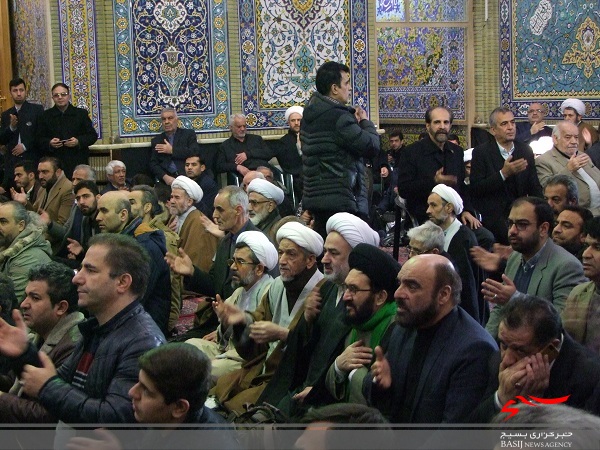مراسم گرامیداشت سپهبد شهید حاج قاسم سلیمانی وهمراهان شهیدش در بازار تهران