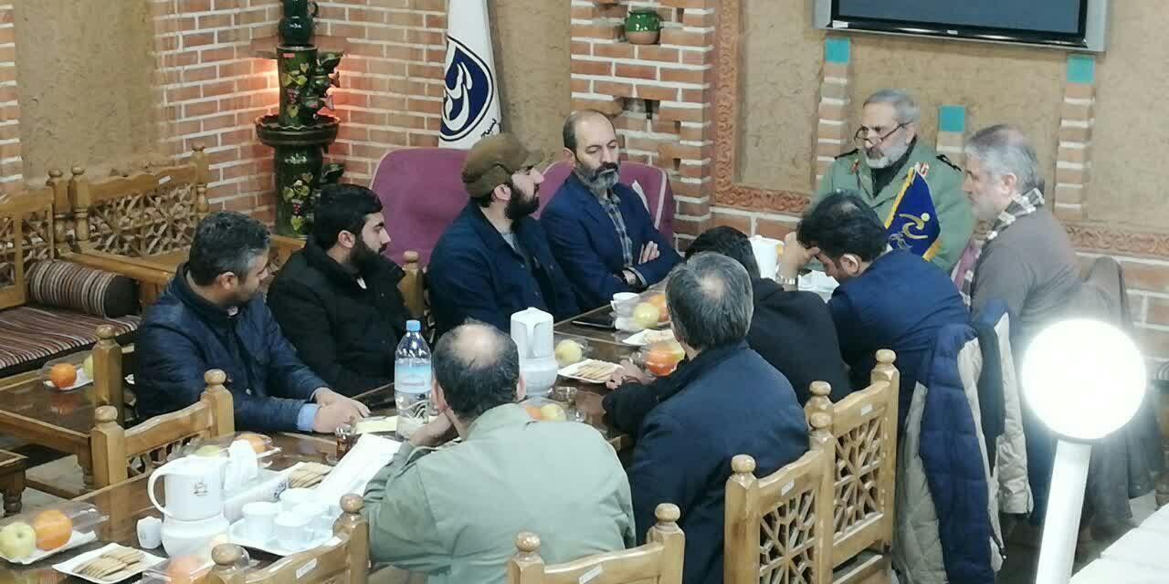 دیدار فرمانده سپاه تهران با دست&zwnj;اندرکاران جشنواره سرود یاران محراب