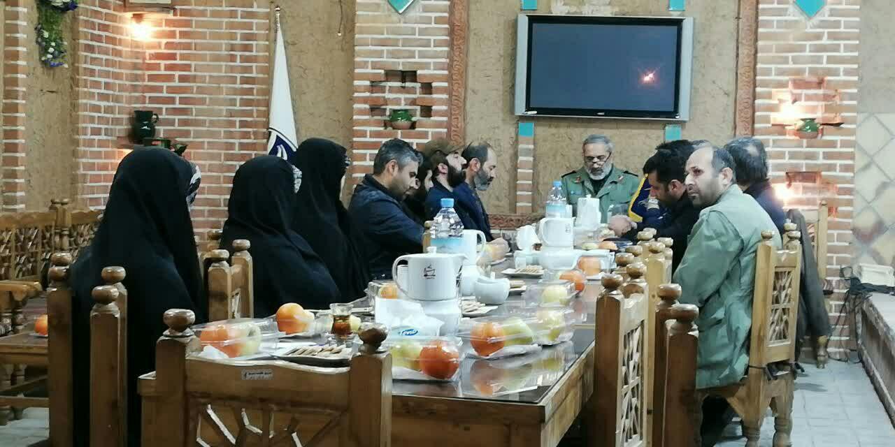 دیدار فرمانده سپاه تهران با دست&zwnj;اندرکاران جشنواره سرود یاران محراب