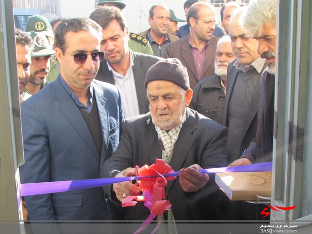 افتتاح آشیانه آتش نشانی در روستای موچان شهرستان شازند