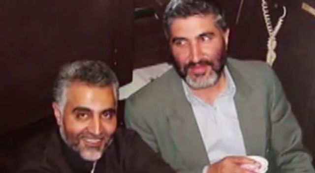 حاچ احمد و حاج قاسم در یک قاب + عکس