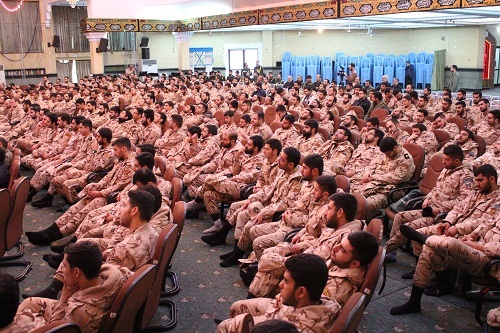 سربازان نمونه سپاه حضرت محمد رسول‌الله (ص) تهران تقدیر شدند