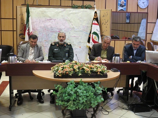 جلسه هم اندیشی بین سپاه تهران بزرگ و بنیاد شهید شهر تهران