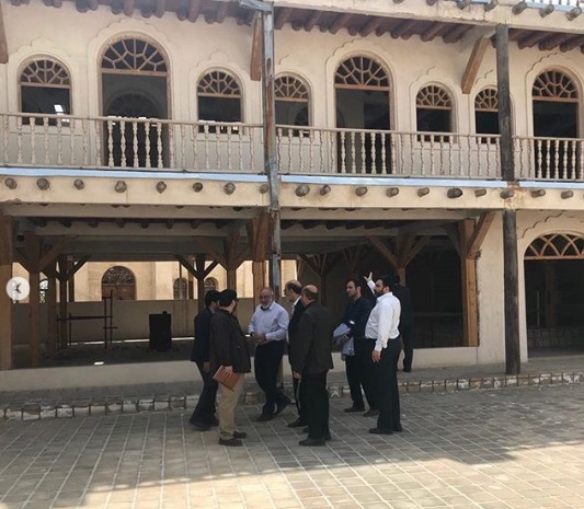 بازدید سردار سپهر از شهرک سینمایی انقلاب و دفاع مقدس