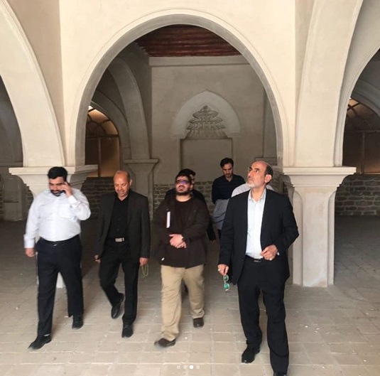 بازدید سردار سپهر از شهرک سینمایی انقلاب و دفاع مقدس