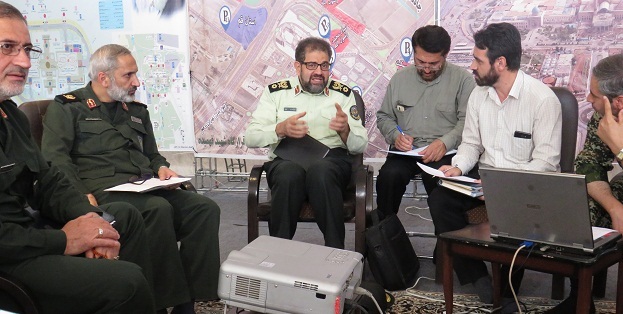 بازدید سرتیپ پاسدار بتولی از قرارگاه شهید فهمیده
