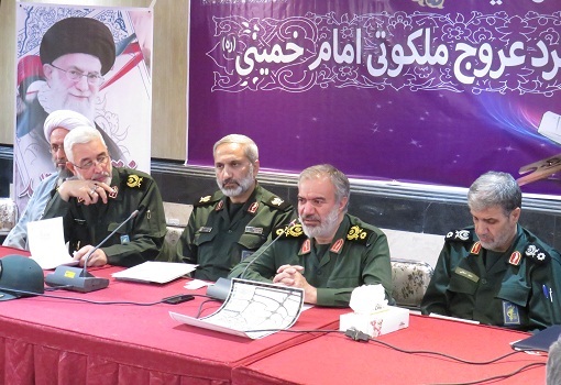بازدید سردار فدوی از قرارگاه شهید فهمیده