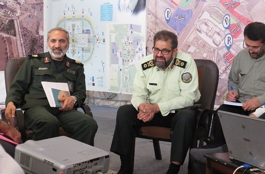 بازدید سرتیپ پاسدار بتولی از قرارگاه شهید فهمیده