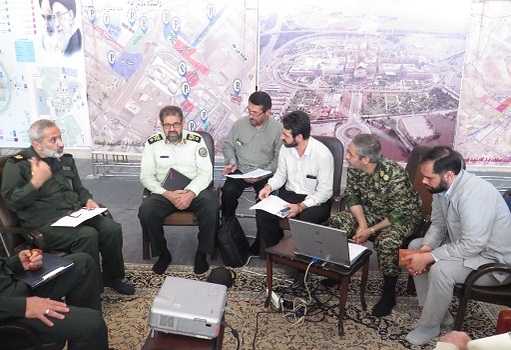 بازدید سرتیپ پاسدار بتولی از قرارگاه شهید فهمیده