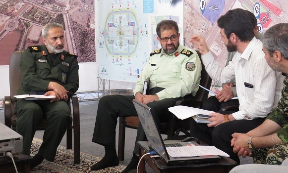 بازدید سرتیپ پاسدار بتولی از قرارگاه شهید فهمیده