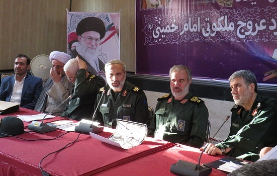 بازدید سردار فدوی از قرارگاه شهید فهمیده