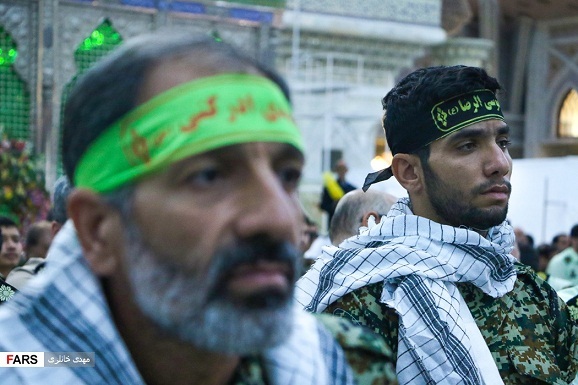 آئین شکرگزاری و نثار گل نیرو&zwnj;های مسلح جمهوری اسلامی ایران در سالروز آزادسازی خرمشهر