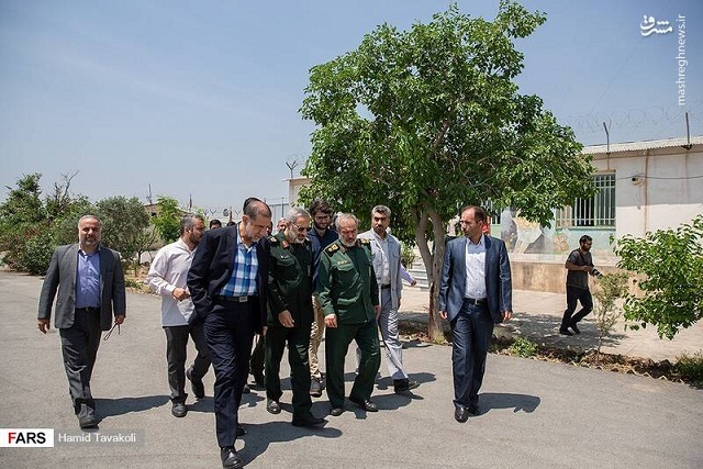 بازدید سردار فدوی از مرکز بازپروری، صیانت و اشتغال شهید زیادیان