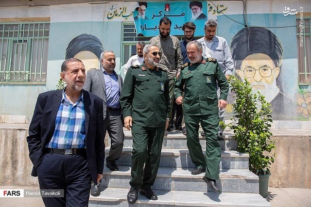 بازدید سردار فدوی از مرکز بازپروری، صیانت و اشتغال شهید زیادیان