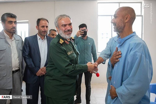 بازدید سردار فدوی از مرکز بازپروری، صیانت و اشتغال شهید زیادیان