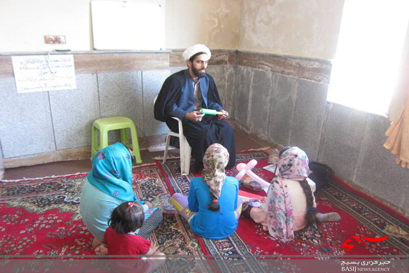 برگزاری اردوی جهادی حوزه کوثرالنبی(س) همدان در روستای ورکانه