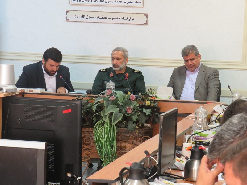 نشست صمیمی سپاه تهران بزرگ و آموزش و پرورش شهر تهران
