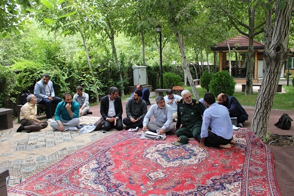 همایش فرماندهان و هیئت مدیره سپاه تهران بزرگ و شهردار شهر لواسان