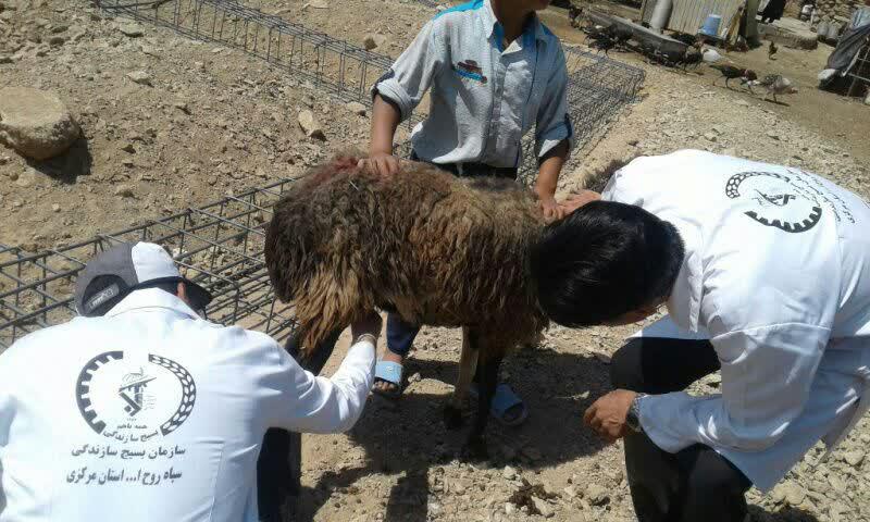 حضور کم نظیر جهادگران زرندیه در مناطق محروم بخش خرقان شهرستان