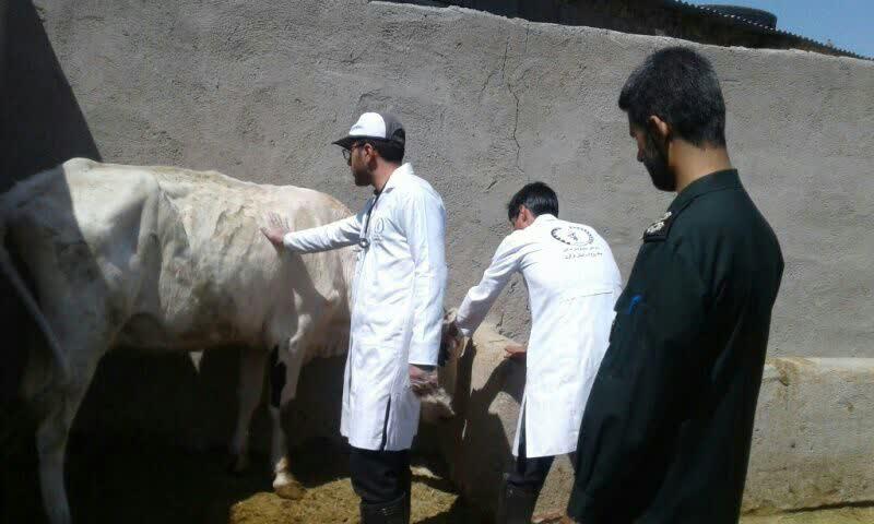 حضور کم نظیر جهادگران زرندیه در مناطق محروم بخش خرقان شهرستان