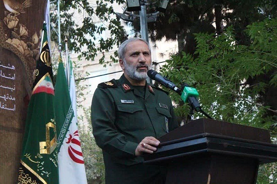 آیین افتتاح یادمان مزار شهدای گمنام در بوستان رضوان