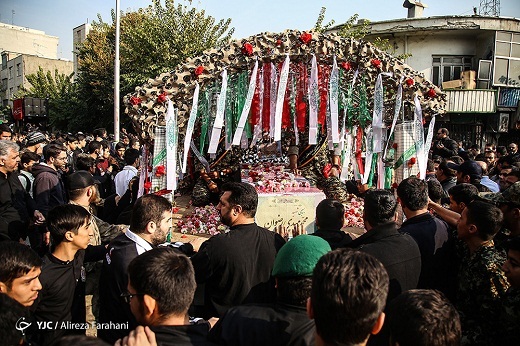 تشییع پیکر شهید امنیت محمد مهدی رضوان