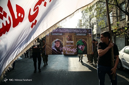 تشییع پیکر شهید امنیت محمد مهدی رضوان