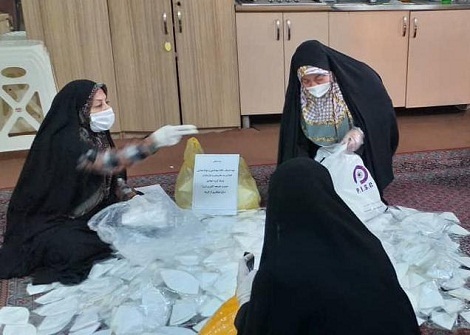 اقدامات جهادی بسیجیان ناحیه مقداد در مقابله با کرونا