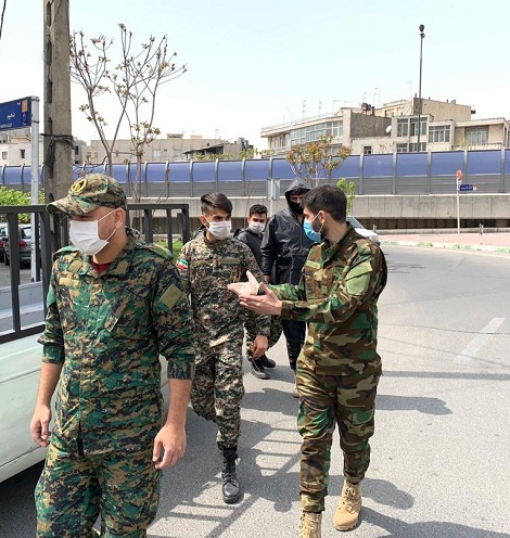 اقدامات جهادی بسیجیان ناحیه مقداد در مقابله با کرونا