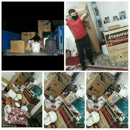 تقدیر از کادر درمانی توسط هیئت شهدای مدافع حرم اهل بیت (ع)