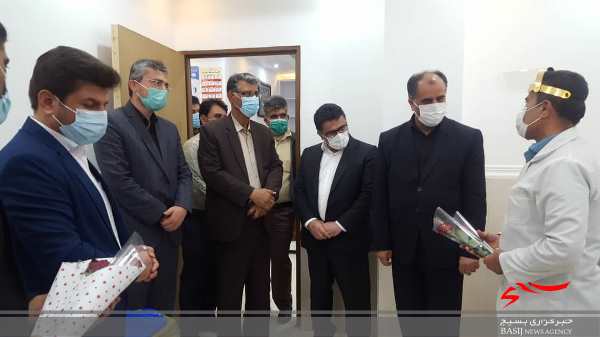تقدیر از خدمات پزشک بوشکان توسط جمعی از مسئولین