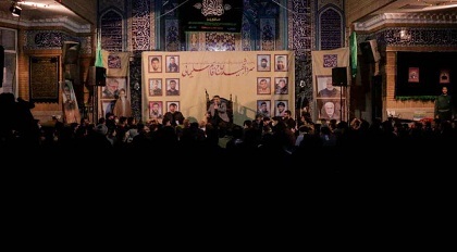 مراسم گرامیدشت اولین سالگرد شهادت سردار سلیمانی و پنجمین سالگرد شهدای مدافع حرم