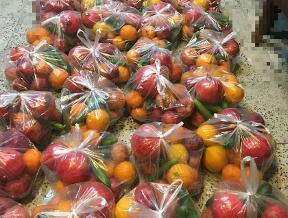 تهیه بسته های حمایتی برای خانواده های بی بضاعت
