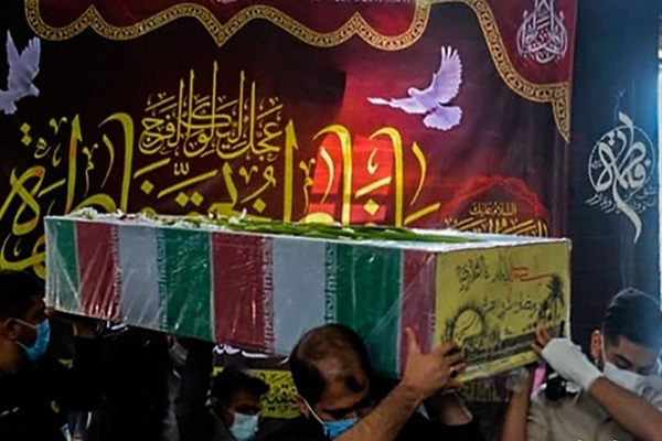 وداع با شهید گمنام در نمازجمعه شمال غرب شیراز