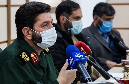 نشست خبری فرمانده سپاه حضرت محمد رسول الله (ص) تهران بزرگ