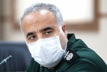 نشست خبری فرمانده سپاه حضرت محمد رسول الله (ص) تهران بزرگ