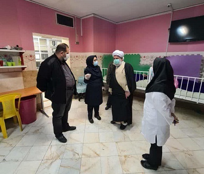 بازدید حجت الاسلام نعیمی از بهزیستی امام علی (ع)