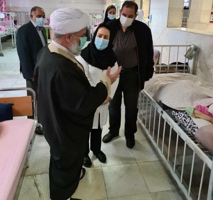 بازدید حجت الاسلام نعیمی از بهزیستی امام علی (ع)